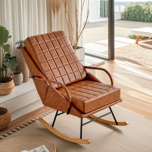 Rocking chair upholstered - rocking,