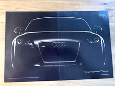 AUDI TT ORIGINAL MODERN CLASSIC FRAMEABLE WALL ART CAR ADVERT