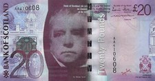 Bank scotland uncirculated - scotland,
