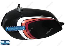 Petrol Gas Fuel Tank Steel Black For Yamaha RD250LC RD350LC GEc