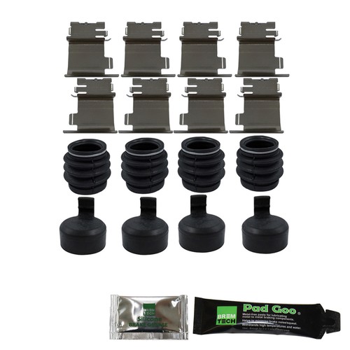Rear brake pad fitting - rear,