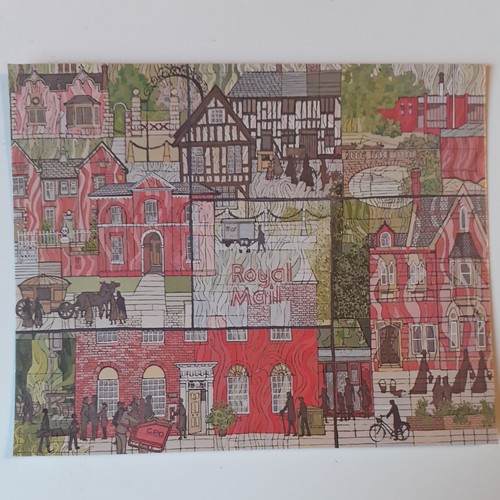 Midlands postal postcard - midlands,