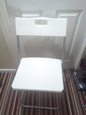 IKEA Gunde Folding Chair White