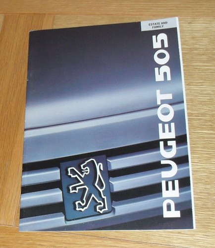 Peugeot 505 estate - 505, family