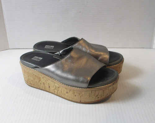 Fitflop eloise metallic - fitflop, pewter