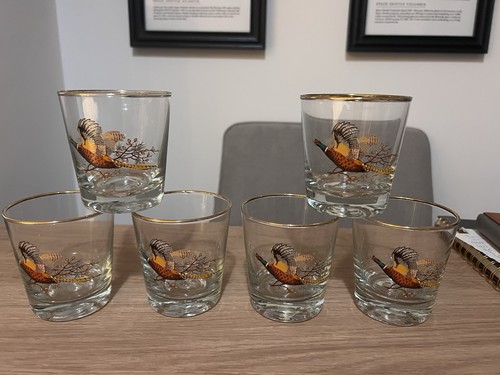 Set vintage pheasant - set,