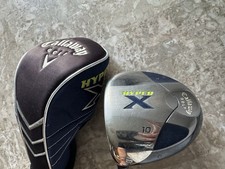 Callaway Hyper X 10* Driver Javln FX Graphite Shaft Regular Flex LH Head Cover