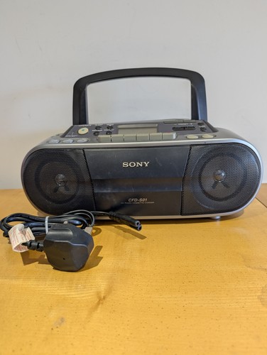 Sony cfd s01 boombox player - sony,