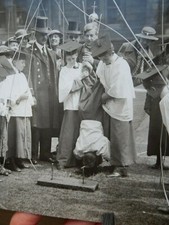 Beating choirboys the bounds St Clement Danes, Mock Caning corporal punishment B
