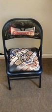 ELITE WWE RING SIDE CHAIR(SIGNED BY TOP WWE TALENT INCLUDING(ROMAN,BECKY,ALEXA..