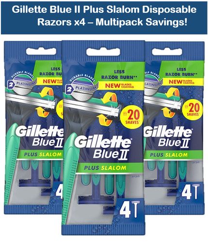 Gillette blue plus - ii, slalom