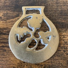 Vintage Horse Brass Medalion