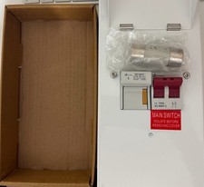 Metal Clad Fused Isolator Switch Fuse SP&N 63A 80A, 100A Amp Single Phase