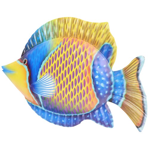 Metal fish wall decor iron - fish,