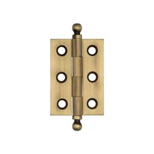 Hoxton Brass Finial Hinges