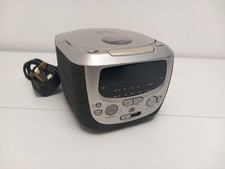 Philips Compact Disc Alarm Clock Radio Does Work Model AJ3910/05 FULLY WORKING 