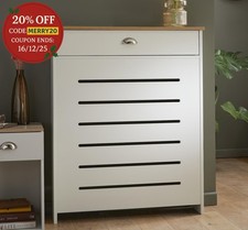 Cream Radiator Cover Cabinet