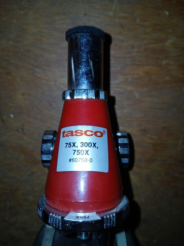 Tasco microscope model 60750 - tasco,