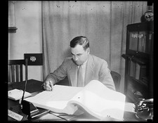 Photo:1930s Man at Desk WPA