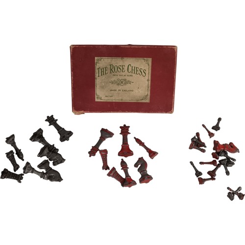 The rose chess - rose, vintage