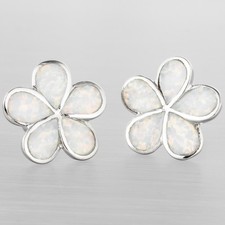 Plumeria White Fire Opal