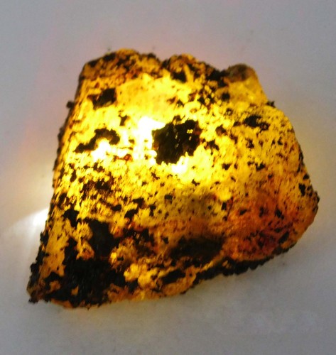 Yellow sapphire huge rough - yellow, 65