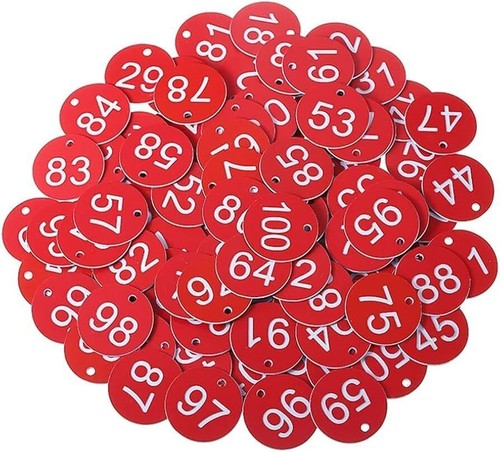 100 engraved discs - engraved,