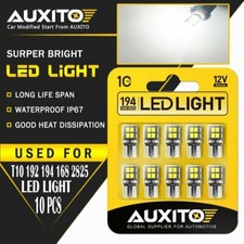 10x T10 501 LED XENON BULB
