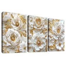 3 Piece Wooden Framed Canvas