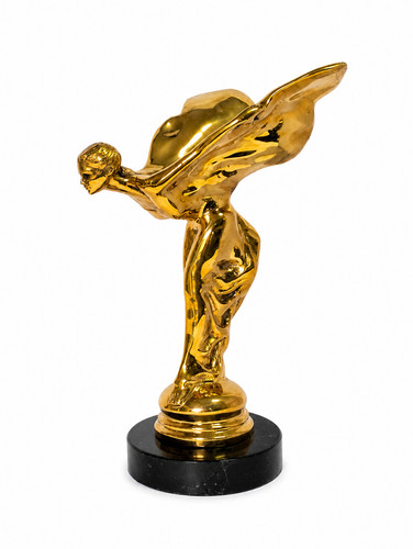 Solid brass rolls royce style - brass,