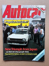 TRIUMPH ACCLAIM AUTOCAR