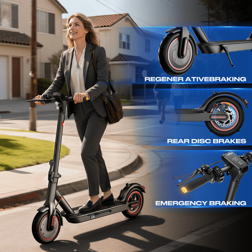 Foldable scooter 25km h - foldable, 25km/h