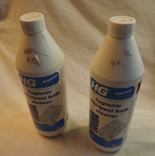 HG Hagesan hygienic whirlpool bath cleaner. 2 bottles unopenned.