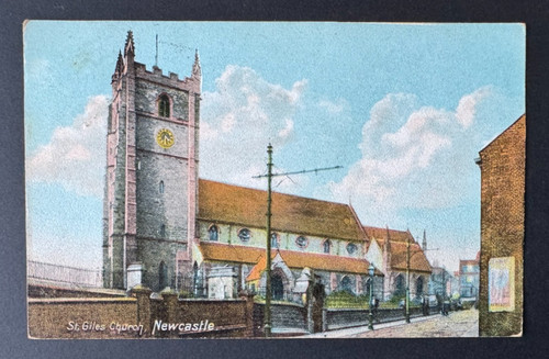 Vintage postcard giles - vintage,