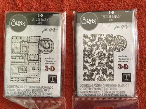 Sissex embossing plates - 3d,