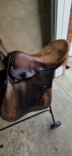Stubben brown leather jumping - stubben,