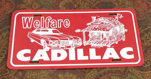 Welfare cadillac red - cadillac,