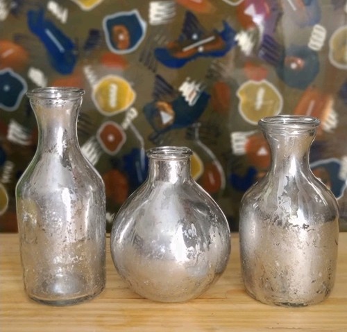 Small mercury glass - small,