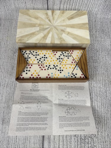Beautiful deluxe tri dominos - beautiful,