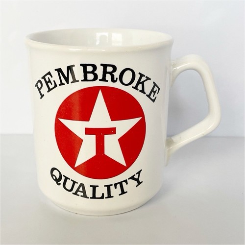 Texaco mug white - texaco, gas