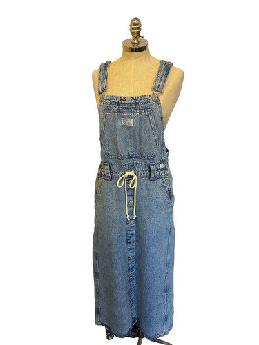 Levis denim dungaree dress - denim,