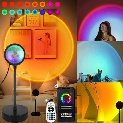 Smart sunset lamp - sunset, led