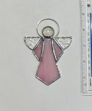 Stained Glass Angel. Sun