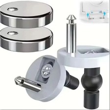 2x Toilet Seat Hinge Fixings