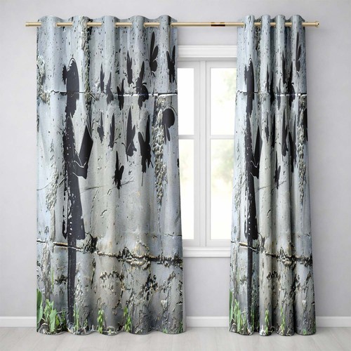 Blackout eyelet curtains - blackout,