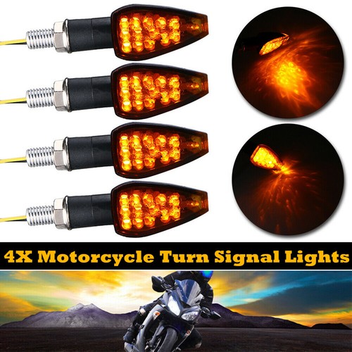 Black motorcycle turn - 4x,