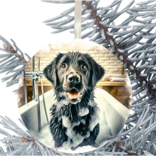 Labrador dog hanging bauble - dog,