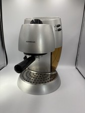 Kenwood ES416 Café Silver Espresso Coffee Machine - Tested & Working VGC