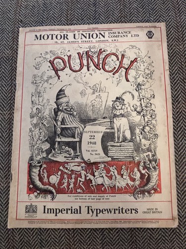 Vintage punch magazine - ,
