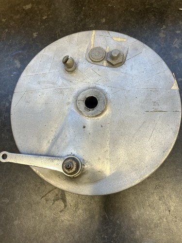 Norton brake plate and shoes - norton,
